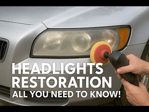 Headlights Restoration Made Easy | Step-by-Step Guide to Crystal Clear Headlights!