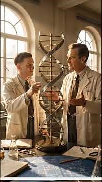 DNA Structure Discovery: Explain The Double Helix Story in 60 Seconds #science #dnasequencing #dna