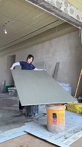 1.5M views · 29K reactions | The bigger the tile, the less afraid I am. I estimate my courage and take you down 樂樂樂. #fbreels #reelsfbシ #reels #facebook #reelsfb #viralreels #trendingreels #facebookreels #construction #walldecor #reels #marble #Bricks #trend | Ginni The Painter | Facebook