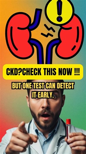 🔥This Test Shows Kidney Damage Early ⚠️