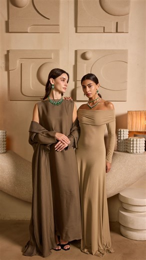 ARAYA Modern High Jewelry on Instagram: "ARAYA Unveiled: From Vision to Form From the quiet precision of creation to the presence of form-this chapter reveals two interpretations of ARAYA’s emerald and diamond design language. Distinct silhouettes, shared geometry-each look defined by balance, structure, and the unmistakable ARAYA perspective. #ARAYAFineJewelery #ThisIsARAYA #ARAYAModernHighJewelry"