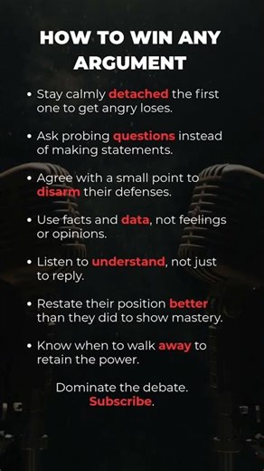 7 Psychology Facts Tricks To Win Any Argument