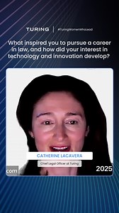 At Turing, leadership is rooted in expertise, accountability, and a bold vision for what’s possible. By fostering innovation and inclusivity, we build teams that don’t just adapt to change—they drive it. We’re proud to welcome Catherine Lacavera as Turing’s first Chief Legal Officer. Her dedication to excellence and ability to lead with clarity and empathy reflect the values that power our mission. With Catherine on board, we continue to strengthen the foundation for purposeful, future-ready lea