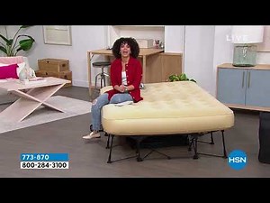 EZ BED Constant Comfort Inflatable Queen Bed w/USB Port ...