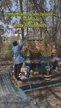 🔱 Temple Cleaning Seva – Tarnaka, Hyderabad 🔱