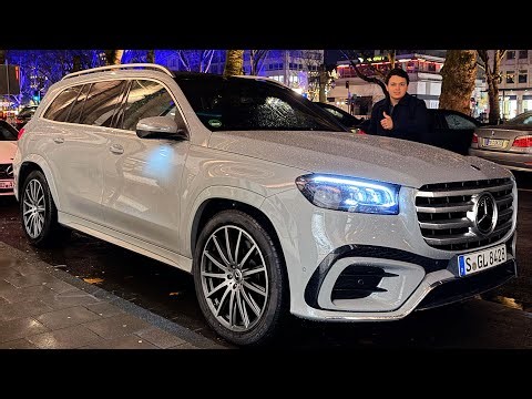 2026 Mercedes GLS 580 - Full NIGHT Drive Review Interior Exterior Infotainment
