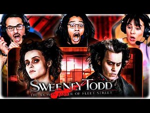 SWEENEY TODD: THE DEMON BARBER OF FLEET STREET (2007) IS DELICIOUSLY TWISTED!! MOVIE REACTION!!