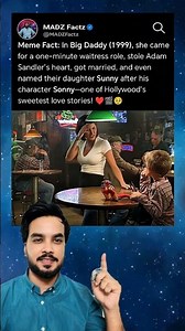 Big Daddy (1999), She Came for a One-Minute Role and Ended Up Marrying Adam Sandler