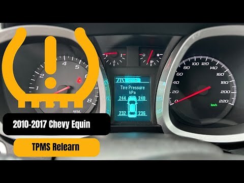2014 Chevy Equinox TPMS Relearn