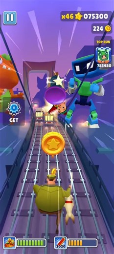 Wait For end 😱 Jamie🐰 SUBWAY SURFERS World tour Sakura tokyo 3026 shorts #shortsfeed #subwaysurfers