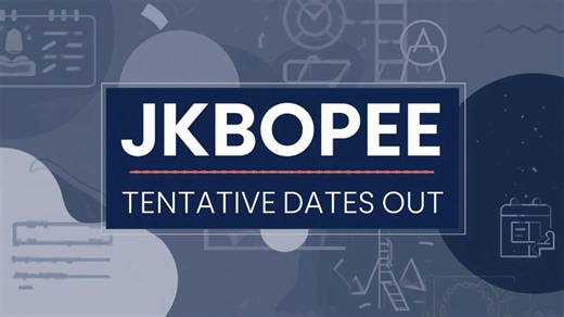 JKBOPEE Released Tentative Exam Dates & Seats Intake for BEd