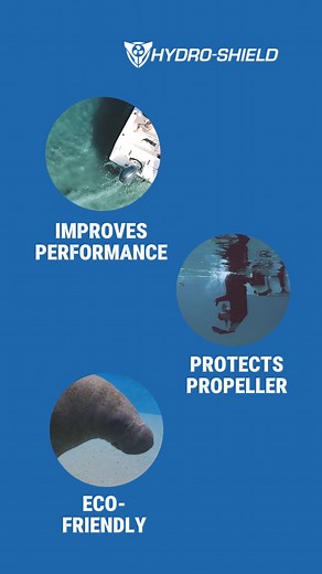 11 reactions | Three reasons boaters choose Hydro-Shield: Improves Performance, Protects Propeller, and Eco Friendly. Get on plane faster, shield your prop from costly damage, and protect marine life all with one simple upgrade. Made in USA. 100% satisfaction guaranteed. See the difference for yourself! | Hydro-Shield | Facebook