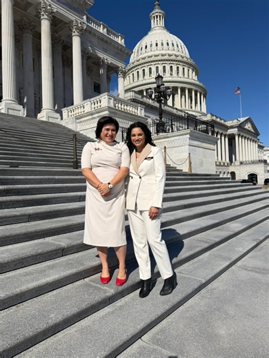 Sharlene, along with so many other survivors of Jeffrey Epstein's horrific trafficking, are in D.C. today to fight for accountability, transparency, and to make sure no one erases the stories of women and girls who have survived assault and abuse. | Rep. Emily Randall