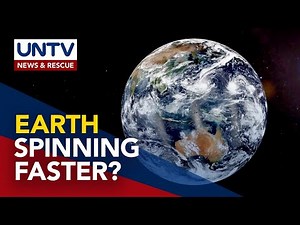 Scientists found earth's rotation is changing speed than usual