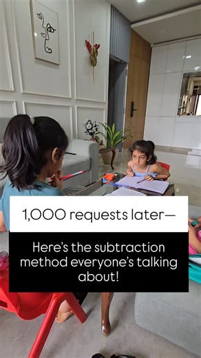 Maths| Rubiks Cube | ✨ 1,000+ parents asked for this… so here it is! The subtraction method that makes big numbers super easy for kids. No confusion, no... | Instagram