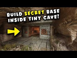 Build a Secret Base Inside a Tiny Cave! | Enshrouded