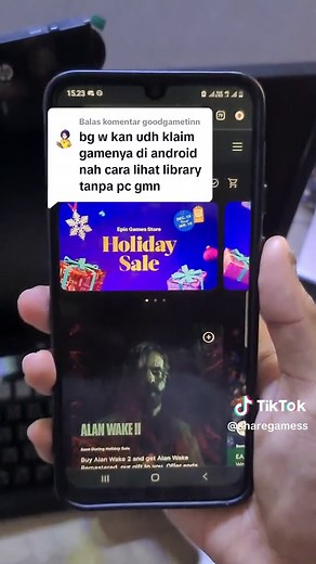Membalas @goodgametinn mau lihat library game Epic Games kalian, tapi kaliaj gapunya laptop? tenang aja, ini tips dan trik dari gua!! - The Mr #fyp #fypシ #informasigame #seputargame #gamegratis #epicgames #tipsandtricks