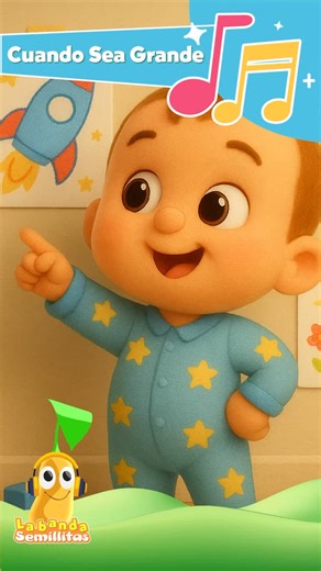 Canción infantil nueva💚 Cuando Sea Grande 🎶 Una canción perfecta para niños de 3 a 5 años. Recuerden todos los viernes hay una nueva canción y video con letra en nuestro canal de YouTube✨ | Semillitas TV