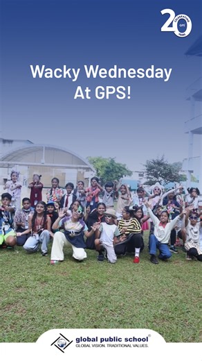 13 reactions | Wacky Wednesday at GPS turned Junior School into a...