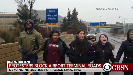 Black Lives Matter protests shuts down Minneapolis airport