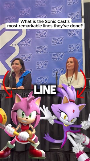 Sonic, Amy and Blaze hangin’ @FanX Comic Conventions 🔥 #sonicthehedgehog #sega #sonic #videogames #fypシ @Lisa Ortz Vox