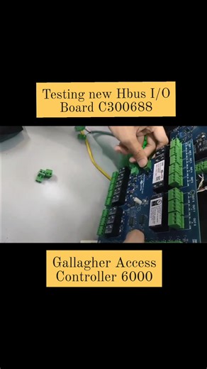 29 shares · 21 comments | HBUS C300688 testing to Controller 6000 Gallagher Access Control #fypシ #reelsfbシ #c300100 #c300688 #accesscontrol #DoorAccessControl #accesscontrolsystems #dooraccesssystem #accesscontrolsolutions #gallagher | MatPro Electronic Industry Repair | Facebook