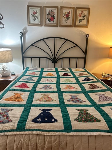 Vintage Sunbonnet Sue Handmade Quilt Measuring 72" X 52" in Beautiful Condition. - Etsy