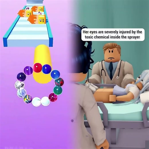 I WAS BLINDED BY MY ADOPTED SISTER AND SHE DARED TO DO THIS 😧😧😧 #roblox #robloxedits #shorts