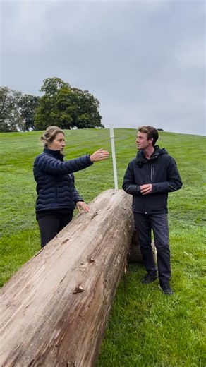 Redpost Equestrian on Instagram: "The thoughts behind clever course design with Helen West!⁠ 🐴⁠ ⁠ This combination is part of the BE80 Cross Country course at @bicton_arena, which will be jumped on Saturday. Helen has numbered the fences in a slightly unusual way, which ensures a refusal at the ditch doesn't automatically send the rider home 🤔⁠ ⁠ Find more helpful advice from Helen and @xcameron_beerx via our YouTube channel!⁠ ⁠ #RideWithRedpost #BictonArena"