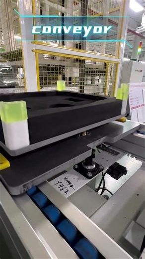 Double-Speed Chain Conveyor Working | High-Efficiency Assembly Line Solution