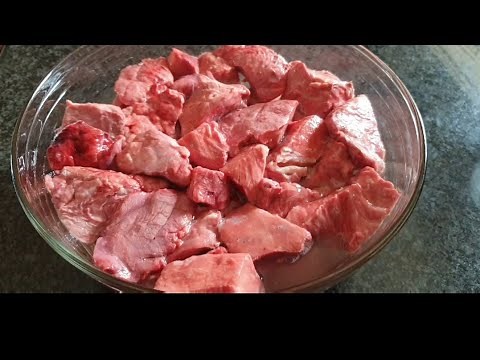 Beef lungs recipe/How to cook lungs