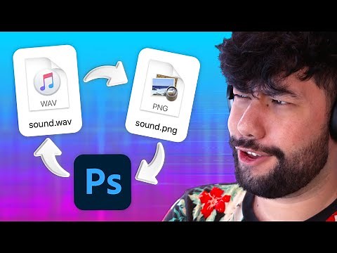 Using Image Editing Software to Manipulate Sound