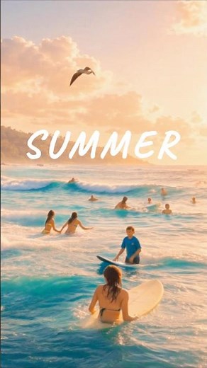 Summer Beach Songs - Blue Ocean 🩵🌊 #beach #summer #music