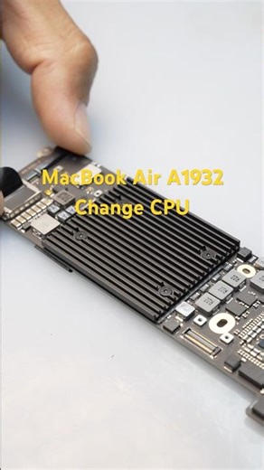 MacBook Air A1932 change CPU repair #smartphone #apple #macbook