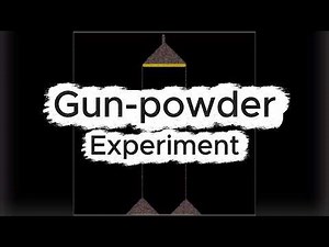 Gunpowder Experiment Video Explosion in Sandbox