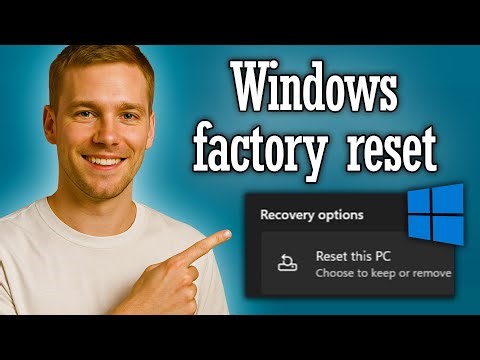 Windows 11 factory reset - Full Guide