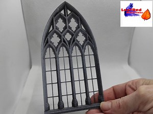 Window GOTHIC Stained Glass Miniature. Diorama, Dollhouse Scale. Custom Size and More Models Available. Personalized Gift. Model III - Etsy