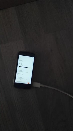 I was charging my miniphone and I noticed something weird #android #smartphone