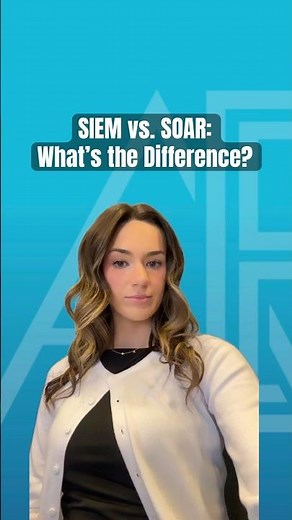 SIEM vs. SOAR: What’s the Difference? #cybersecurity #siem #soar