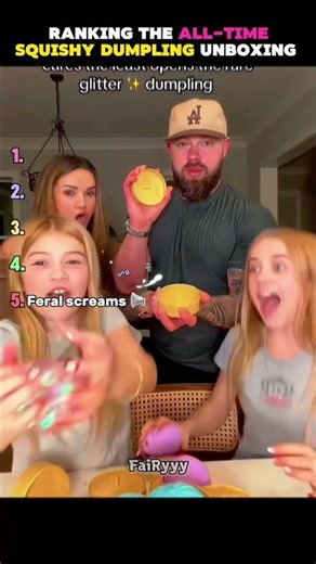 Ranking The All-time squishy dumpling unboxing