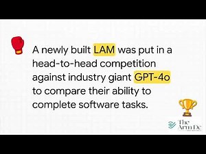 Large Action Models: Capabilities and Development