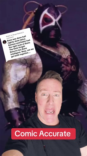 Replying to @Bryan Rainey #batman #bane #dc #marvel | bane