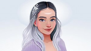 Pretty girl animation