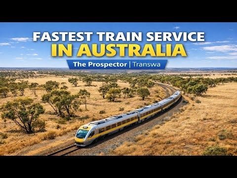FASTEST TRAIN SERVICE IN AUSTRALIA | Prospector Train Experience | Transwa #train #australia #fast