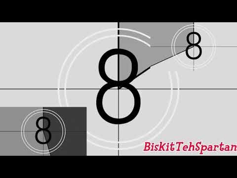 [Short Sparta Remix] SMPTE Universal Film Leader - Sparta Remix