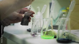 Chemical reaction and analysis in the laboratory