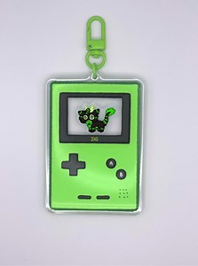 Custom Game Console Furry Shaker Keychain 3.5 Inch - Etsy