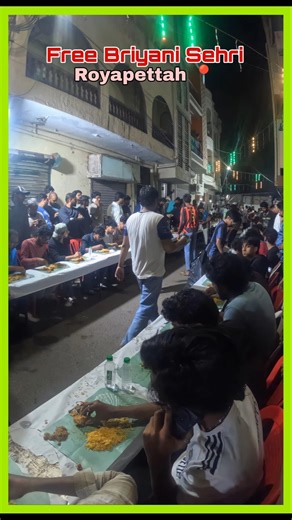 Free Sehri Day 17 -Part 2 #chennai #royapettah #jummamasjid #sahur #ramadan #iftar #chickenbriyani