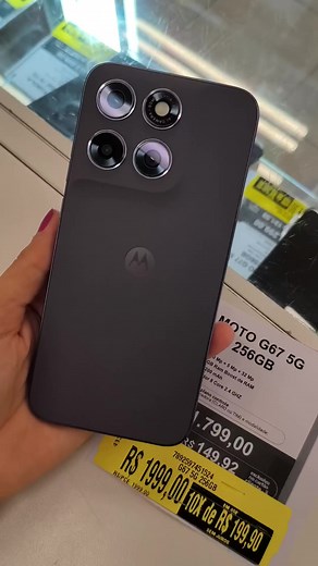 Motorola G67 5G: Lançamento Sofisticado