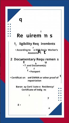 DSWD Programs for Overseas Filipino Workers in Distress (Displaced OFWs)